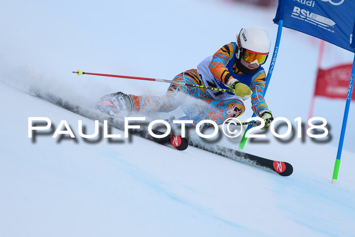 Bayerische Schülermeisterschaft Alpin Riesenslalom 27.01.2018