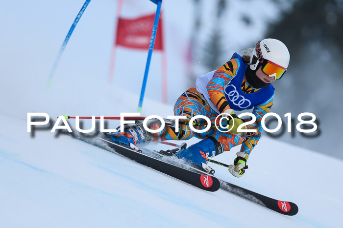 Bayerische Schülermeisterschaft Alpin Riesenslalom 27.01.2018