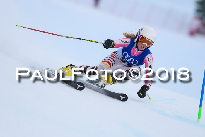 Bayerische Schülermeisterschaft Alpin Riesenslalom 27.01.2018