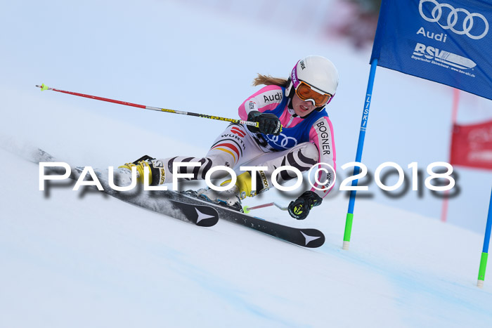 Bayerische Schülermeisterschaft Alpin Riesenslalom 27.01.2018