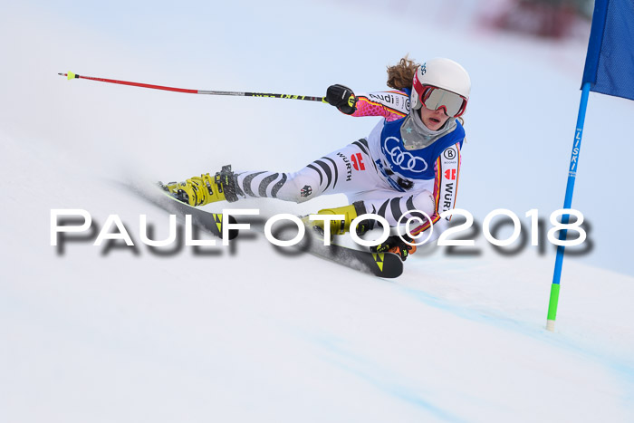 Bayerische Schülermeisterschaft Alpin Riesenslalom 27.01.2018