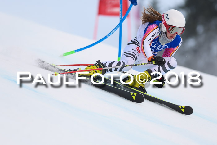 Bayerische Schülermeisterschaft Alpin Riesenslalom 27.01.2018