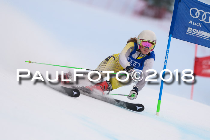 Bayerische Schülermeisterschaft Alpin Riesenslalom 27.01.2018