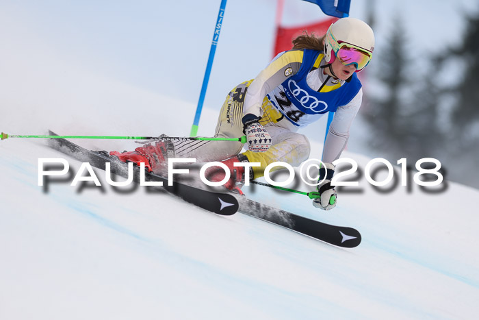 Bayerische Schülermeisterschaft Alpin Riesenslalom 27.01.2018