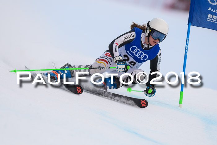 Bayerische Schülermeisterschaft Alpin Riesenslalom 27.01.2018