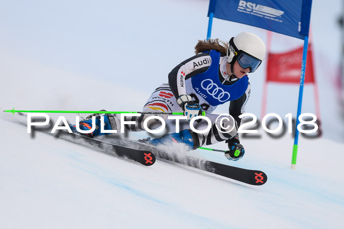 Bayerische Schülermeisterschaft Alpin Riesenslalom 27.01.2018