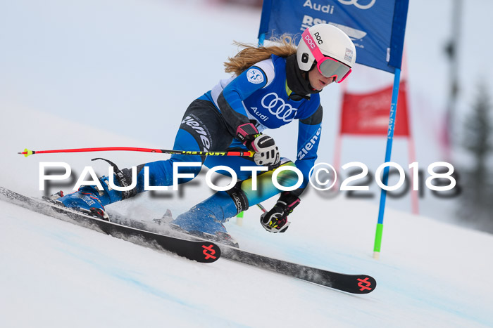 Bayerische Schülermeisterschaft Alpin Riesenslalom 27.01.2018