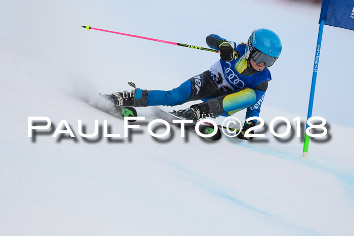 Bayerische Schülermeisterschaft Alpin Riesenslalom 27.01.2018