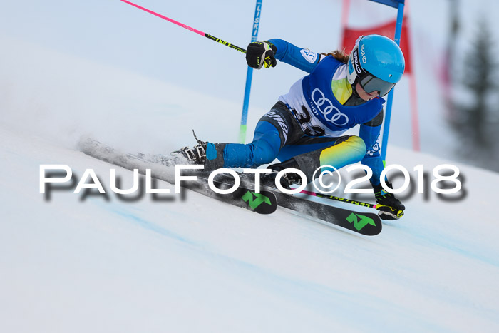 Bayerische Schülermeisterschaft Alpin Riesenslalom 27.01.2018