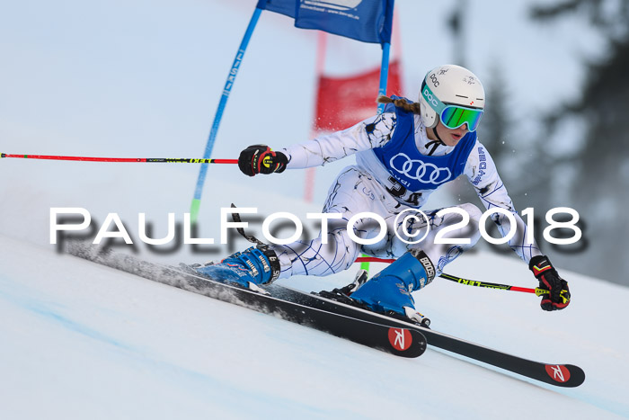 Bayerische Schülermeisterschaft Alpin Riesenslalom 27.01.2018