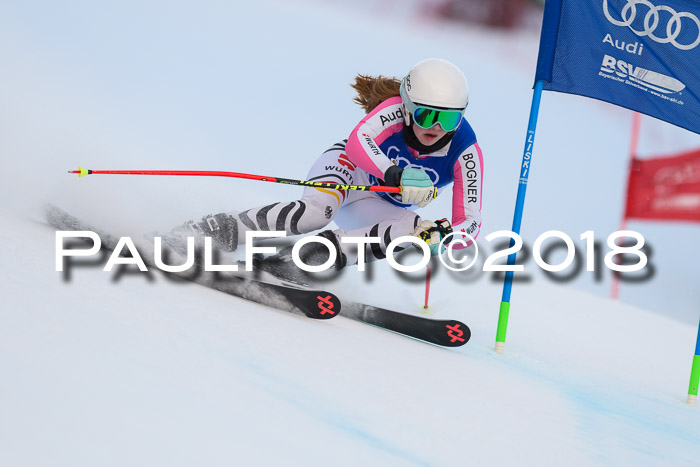 Bayerische Schülermeisterschaft Alpin Riesenslalom 27.01.2018