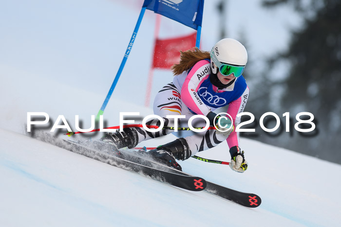 Bayerische Schülermeisterschaft Alpin Riesenslalom 27.01.2018