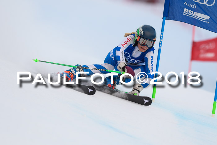 Bayerische Schülermeisterschaft Alpin Riesenslalom 27.01.2018