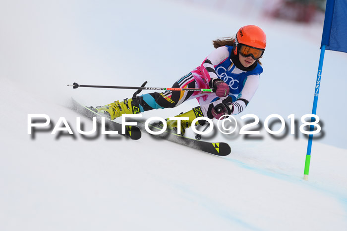 Bayerische Schülermeisterschaft Alpin Riesenslalom 27.01.2018