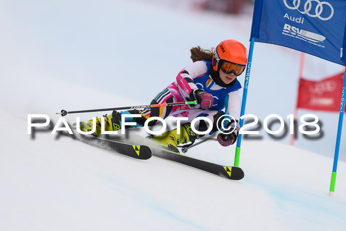 Bayerische Schülermeisterschaft Alpin Riesenslalom 27.01.2018