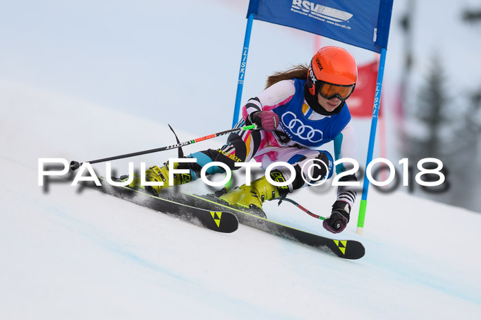 Bayerische Schülermeisterschaft Alpin Riesenslalom 27.01.2018