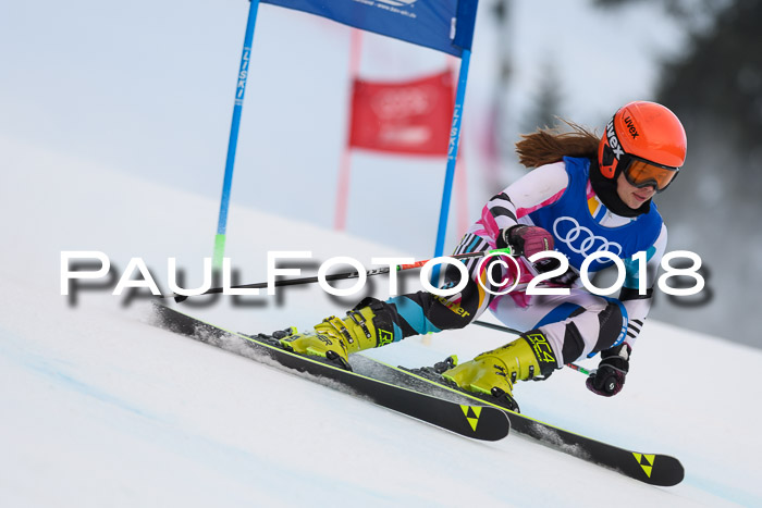 Bayerische Schülermeisterschaft Alpin Riesenslalom 27.01.2018