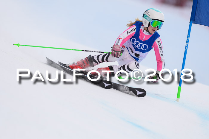 Bayerische Schülermeisterschaft Alpin Riesenslalom 27.01.2018