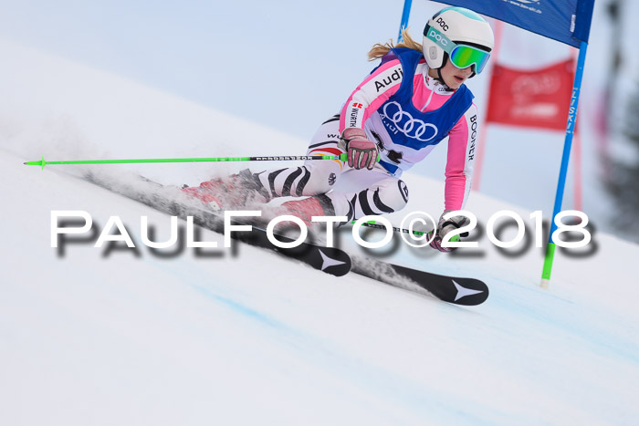 Bayerische Schülermeisterschaft Alpin Riesenslalom 27.01.2018