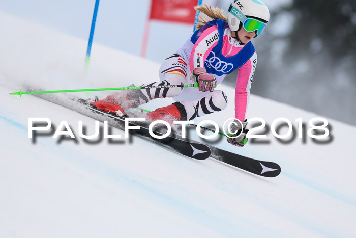 Bayerische Schülermeisterschaft Alpin Riesenslalom 27.01.2018