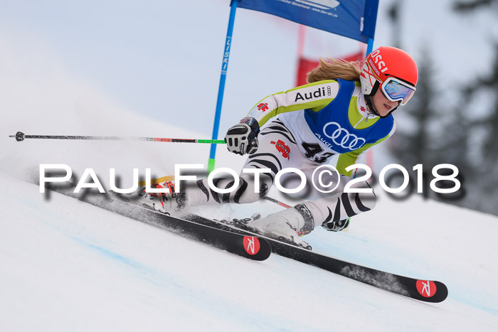 Bayerische Schülermeisterschaft Alpin Riesenslalom 27.01.2018