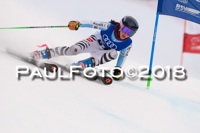 Bayerische Schülermeisterschaft Alpin Riesenslalom 27.01.2018