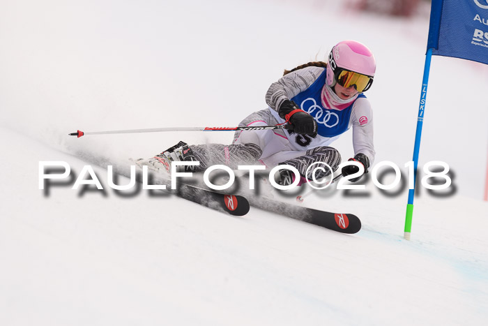 Bayerische Schülermeisterschaft Alpin Riesenslalom 27.01.2018