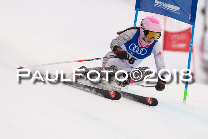 Bayerische Schülermeisterschaft Alpin Riesenslalom 27.01.2018