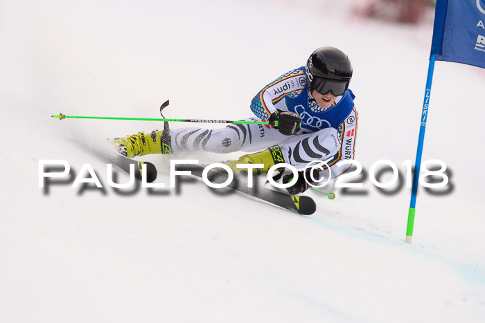 Bayerische Schülermeisterschaft Alpin Riesenslalom 27.01.2018