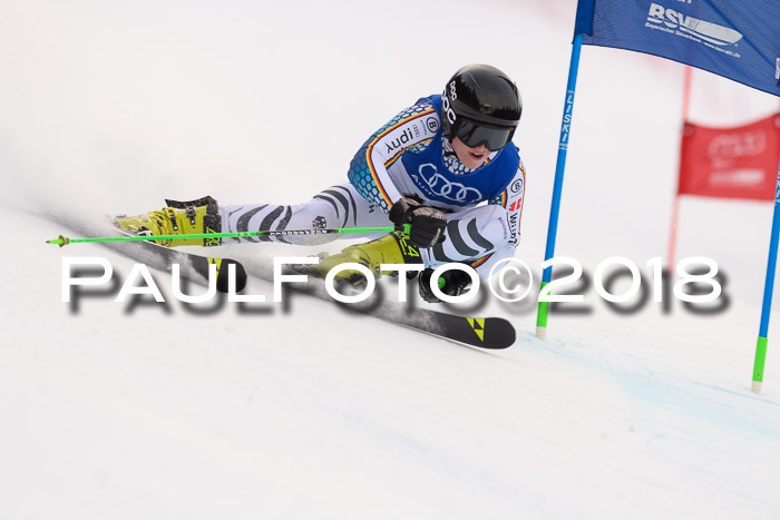 Bayerische Schülermeisterschaft Alpin Riesenslalom 27.01.2018