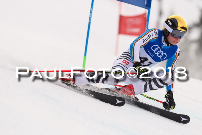 Bayerische Schülermeisterschaft Alpin Riesenslalom 27.01.2018