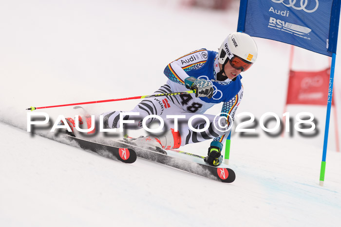 Bayerische Schülermeisterschaft Alpin Riesenslalom 27.01.2018