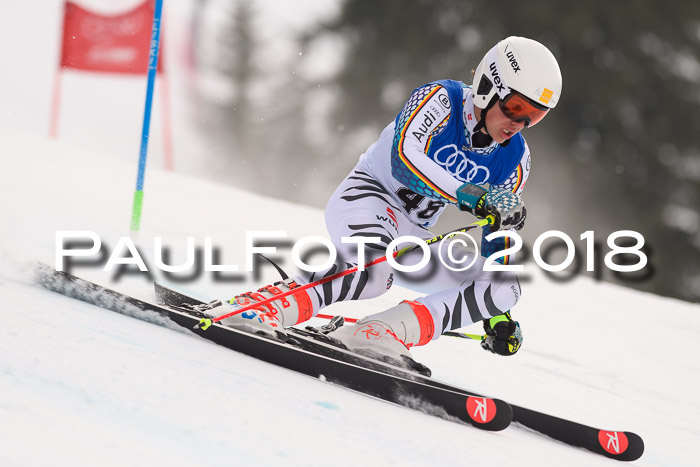 Bayerische Schülermeisterschaft Alpin Riesenslalom 27.01.2018