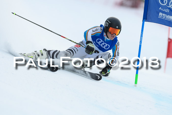 Bayerische Schülermeisterschaft Alpin Riesenslalom 27.01.2018