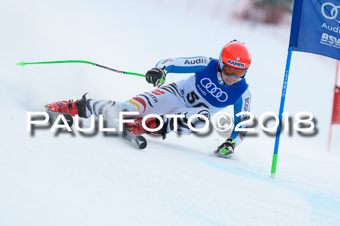 Bayerische Schülermeisterschaft Alpin Riesenslalom 27.01.2018