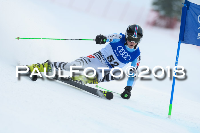 Bayerische Schülermeisterschaft Alpin Riesenslalom 27.01.2018