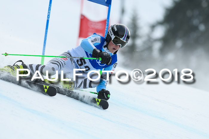 Bayerische Schülermeisterschaft Alpin Riesenslalom 27.01.2018