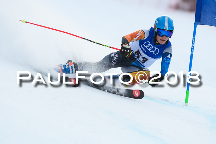 Bayerische Schülermeisterschaft Alpin Riesenslalom 27.01.2018