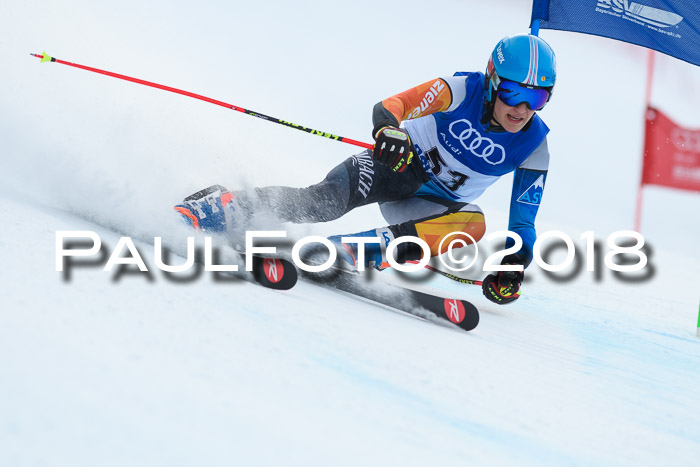 Bayerische Schülermeisterschaft Alpin Riesenslalom 27.01.2018