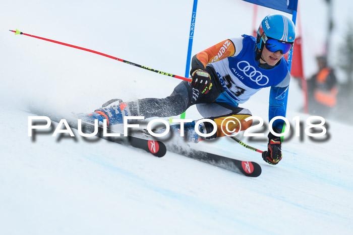 Bayerische Schülermeisterschaft Alpin Riesenslalom 27.01.2018