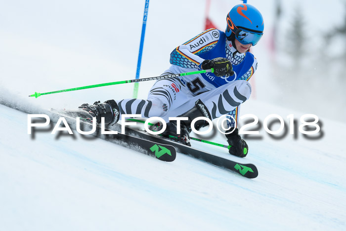 Bayerische Schülermeisterschaft Alpin Riesenslalom 27.01.2018