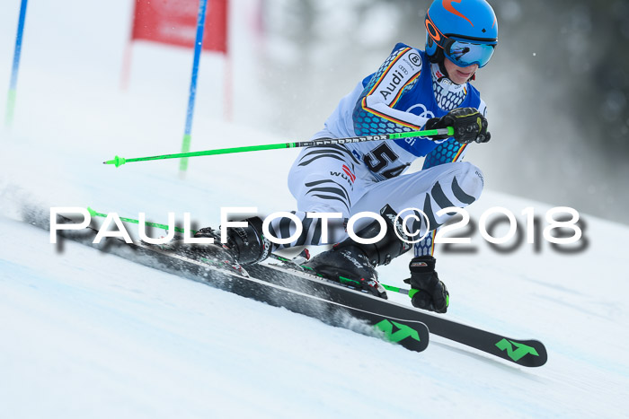 Bayerische Schülermeisterschaft Alpin Riesenslalom 27.01.2018