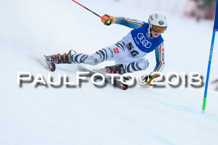 Bayerische Schülermeisterschaft Alpin Riesenslalom 27.01.2018