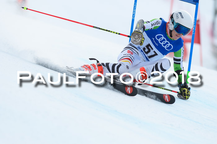 Bayerische Schülermeisterschaft Alpin Riesenslalom 27.01.2018