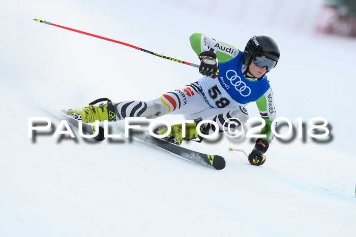 Bayerische Schülermeisterschaft Alpin Riesenslalom 27.01.2018