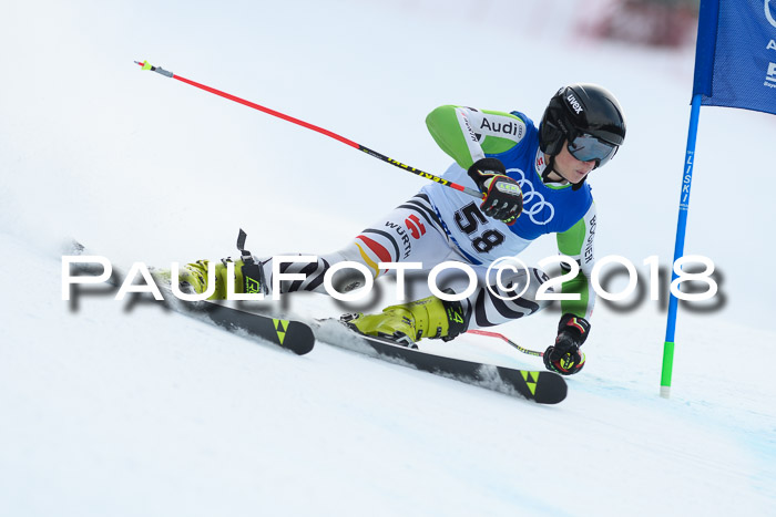 Bayerische Schülermeisterschaft Alpin Riesenslalom 27.01.2018