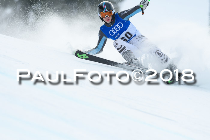 Bayerische Schülermeisterschaft Alpin Riesenslalom 27.01.2018