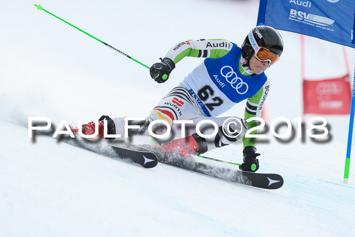 Bayerische Schülermeisterschaft Alpin Riesenslalom 27.01.2018