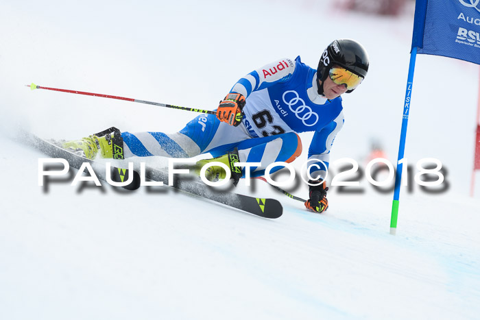 Bayerische Schülermeisterschaft Alpin Riesenslalom 27.01.2018