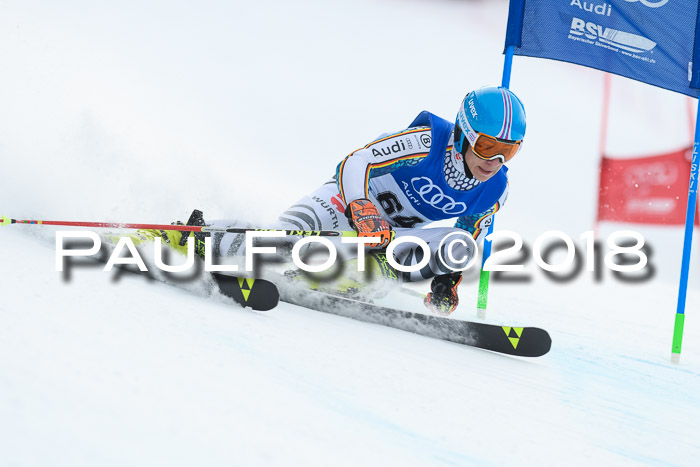 Bayerische Schülermeisterschaft Alpin Riesenslalom 27.01.2018